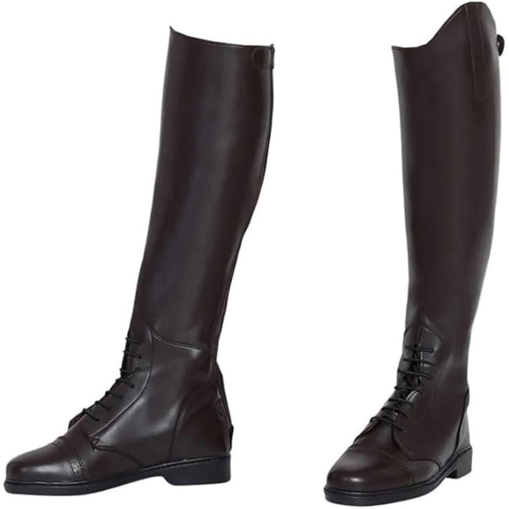 NEW TuffRider Kid's Size 13 Starter Back Zip Field Boots Black - Picture 1 of 11